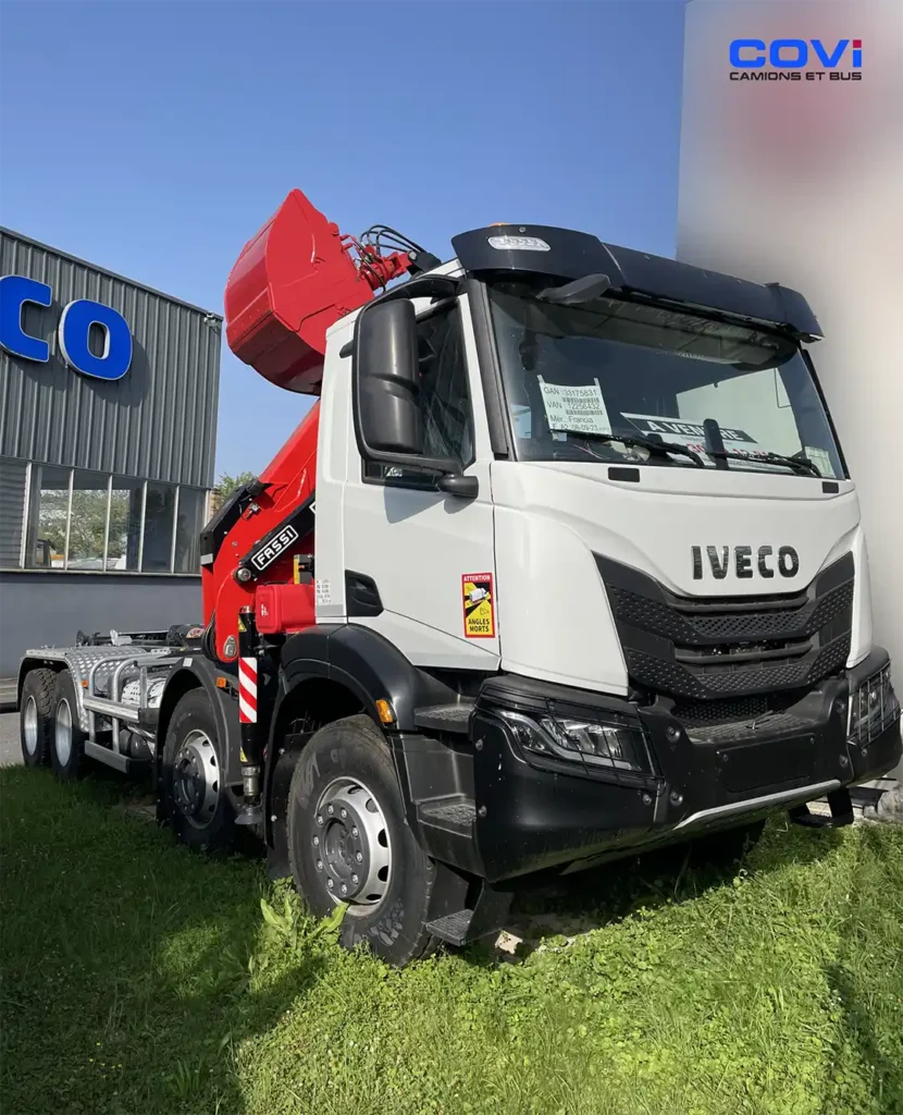 Véhicule neuf - Iveco X-WAY - 480Ch - Ampliroll Grue