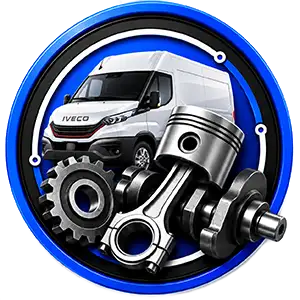 Icône Pièces détachées : moteur, transmission, embrayage et refroidissement